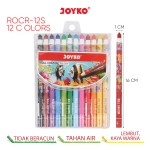 Paper Roll Crayon ROCR-12S (12 Color)