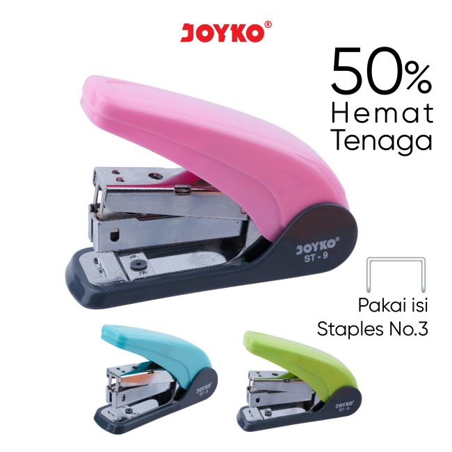 joyko Stapler Stepler Handy Stapler Stepler Genggam Stapler ST-9