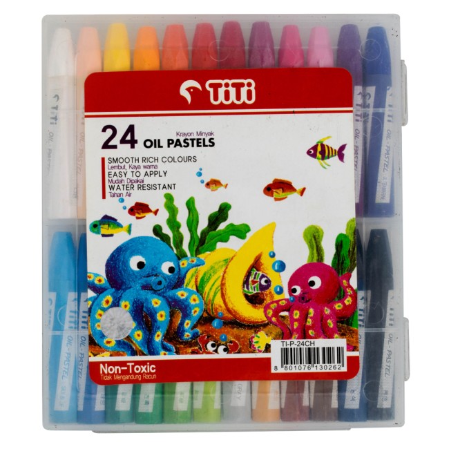 joyko Oil Pastel Oil Pastel Oil-Pastel TI-P-24CH (24 Colors)