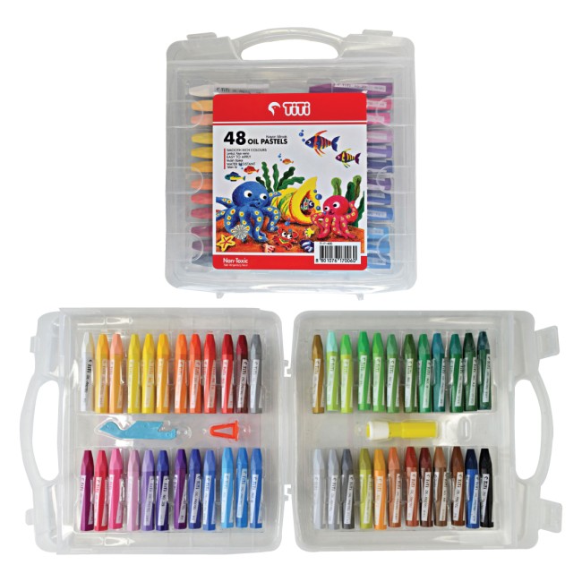 joyko Oil Pastel Oil Pastel Oil-Pastel TI-P-48S (48 Colors)