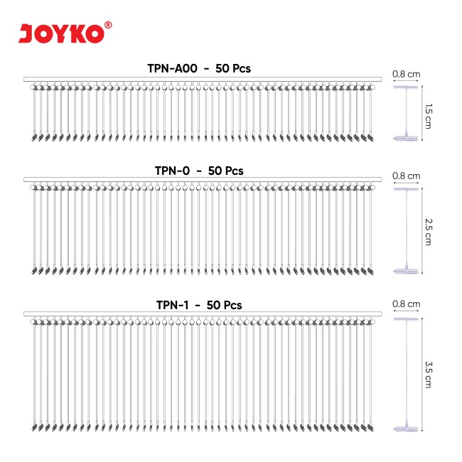 joyko Tag Gun Tag Gun Tag Pin TPN-1