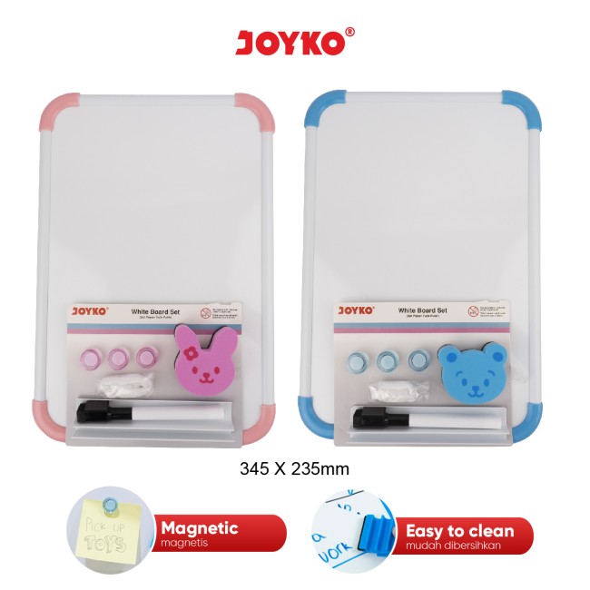 joyko Whiteboard Papan Tulis Putih Set Papan Tulis Putih WBS-160CO