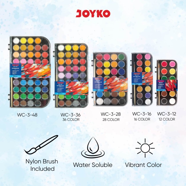 joyko Water Color Cat Air Water Color Joyko Cat Air Joyko Water Color WC-3-48