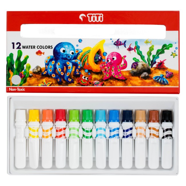 joyko Water Color Water Color Water Color WC-6ML-12 (12 Colors)