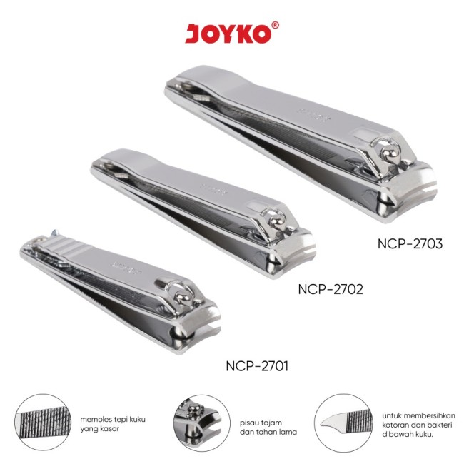 joyko Nail Clipper Gunting Kuku Gunting KukuNCP-2701~2703