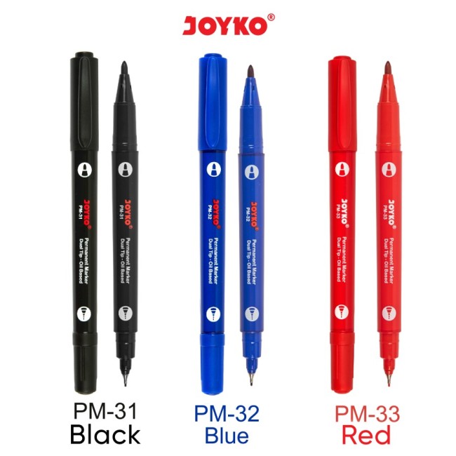 joyko Marker Penanda Permanent Marker PM-31~33