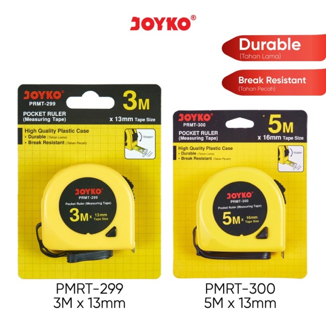 joyko Ruler Penggaris Pocket Ruler PRMT