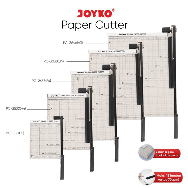 joyko Cutter Pemotong Paper Cutter Pemotong Kertas Paper Cutter 