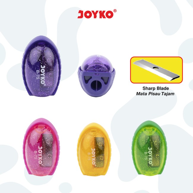 joyko Sharpener Serutan Hand Sharpener Serutan Tangan Sharpener B-75